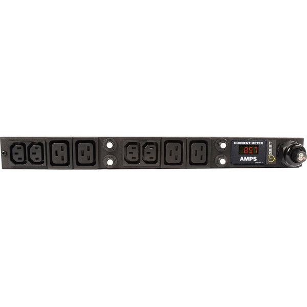 Vertiv Geist Basic 8-Outlets PDU - Basic - NEMA L6-30P - 4 x IEC 60320 C13, 4 x IEC 60320 C19 - 230 V AC - 4900 W - 10 ft Cord Length - 0U/1U - Horizontal/Vertical - Rack-mountable