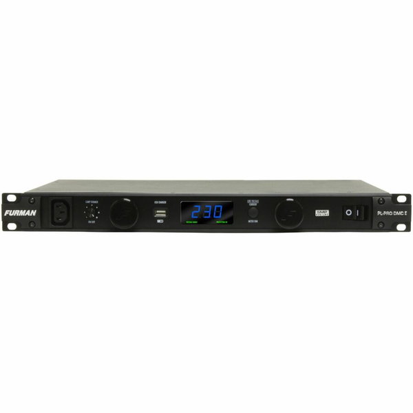 Furman 16A Power Conditioner with Lights, Volt/Ammeter, 220V-240V Export - Surge, AC Noise, Spike, Zero Ground Leakage, Line to Neutral, Over Voltage protection240 V AC Input16 W
