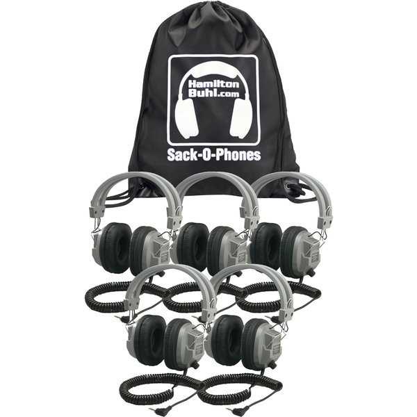 Hamilton Buhl SC-7V Headphone - Stereo - Mini-phone (3.5mm) - Wired - 32 Ohm - 20 Hz to 20 kHz - Over-the-head - Binaural - Circumaural - 9 ft Cable - 5