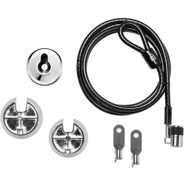 Kensington SafeDome Cable Lock for iMac - Keyed Lock - Carbon Steel - For Desktop Computer