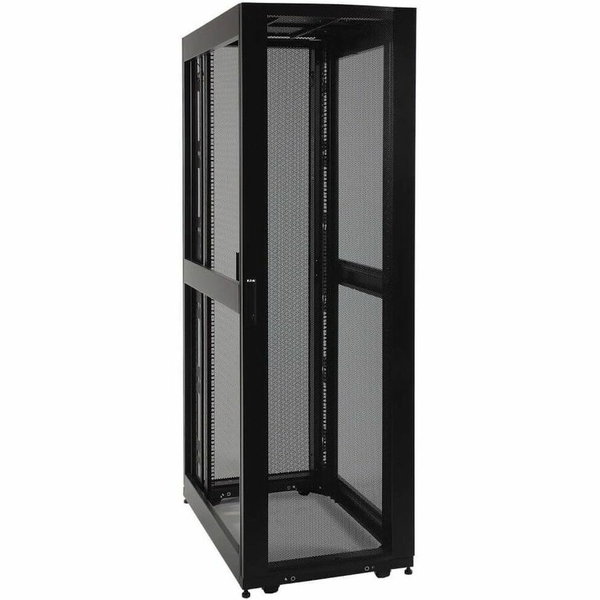 Eaton Tripp Lite Series 45U SmartRack Standard-Depth Rack Enclosure Cabinet - side panels not included - 45U Rack Height x 19" Rack Width - Black - 2250 lb Dynamic/Rolling Weight Capacity - 3000 lb Static/Stationary Weight Capacity