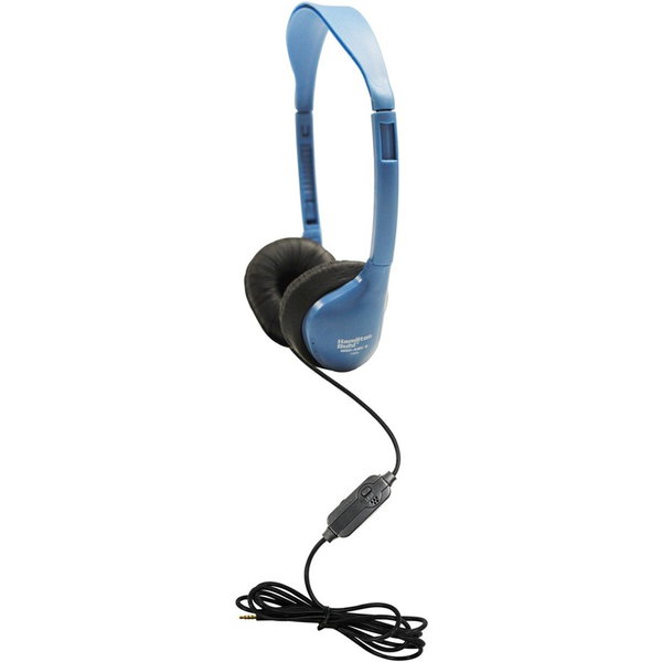 Hamilton Buhl SchoolMate, Personal iCompatible Headset With In-Line Microphone - Stereo - Mini-phone (3.5mm) - Wired - 32 Ohm - 20 Hz to 20 kHz - Over-the-head - Binaural - Supra-aural - 4 ft Cable