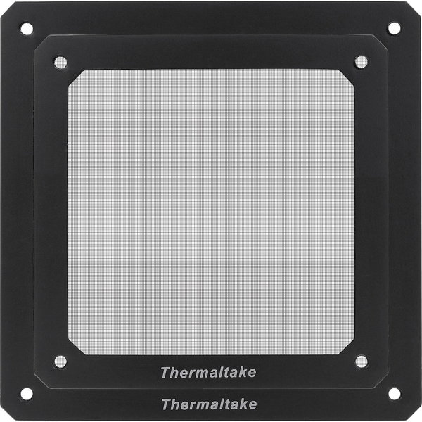 Thermaltake Matrix Duo - Magnetic Fan Filter - For Computer Case - Remove Dust - Magnet, Polyvinyl Chloride (PVC)