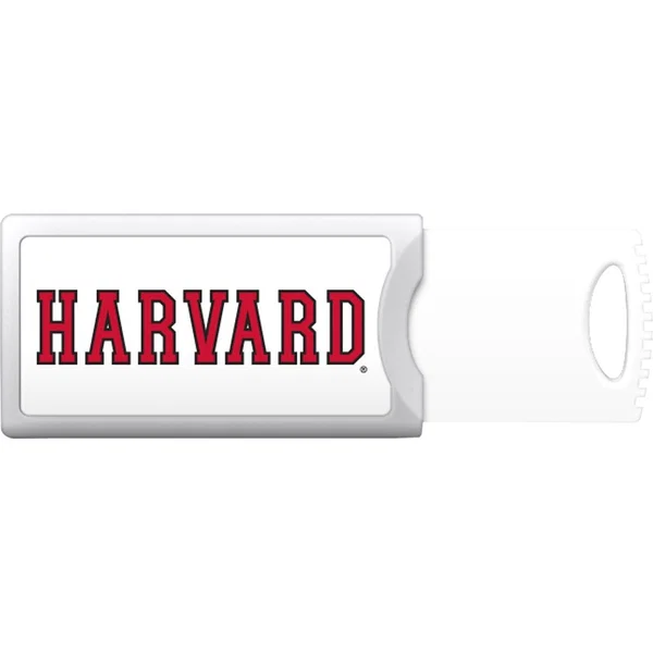 Centon 16GB Push USB 2.0 Harvard University - 16 GB - USB 2.0 - 5 Year Warranty