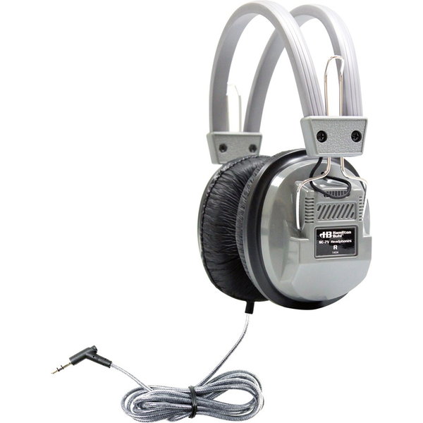 Hamilton Buhl Deluxe Stereo Headphone - Stereo - Mini-phone (3.5mm) - Wired - 32 Ohm - 20 Hz to 20 kHz - Over-the-head - Binaural - Circumaural - 6 ft Cable