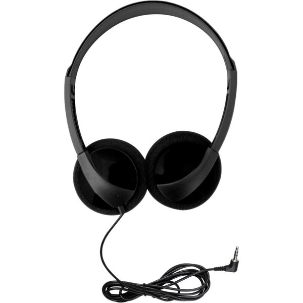 Hamilton Buhl Personal Economical Headphones, 50 Pack - Stereo - Mini-phone (3.5mm) - Wired - 170 Ohm - 18 Hz to 20 kHz - On-ear - Binaural - Ear-cup - 6 ft Cable - 50