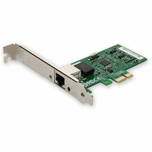 AddOn Intel EXPI9301CT Comparable 10/100/1000Mbs Single Open RJ-45 Port 100m PCIe x4 Network Interface Card - 100% compatible and guaranteed to work