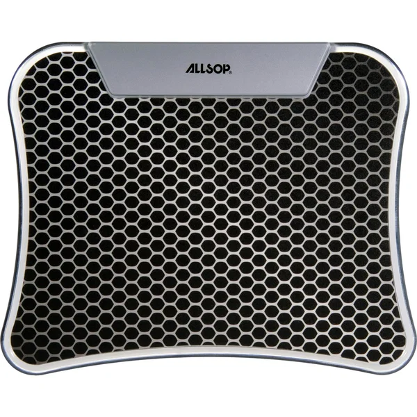 Allsop LED Mousepad - Hex - (30918) - Matrix - 9" Height x 11" Width - Metal, Rubber