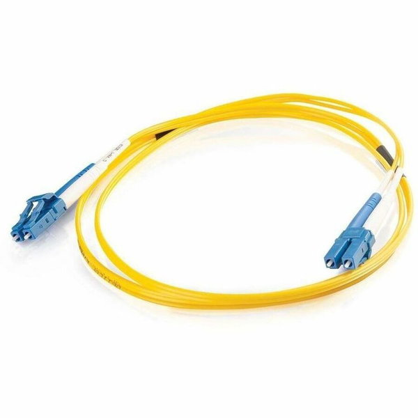 C2G Tinnerman Nut for Door Strap - 29.50 ft Fiber Optic Network Cable for Network Device - First End: 2 x LC Network - Male - Second End: 2 x LC Network - Male - Patch Cable - Riser, OFNR, FT4 - Duplex - Yellow - TAA Compliant