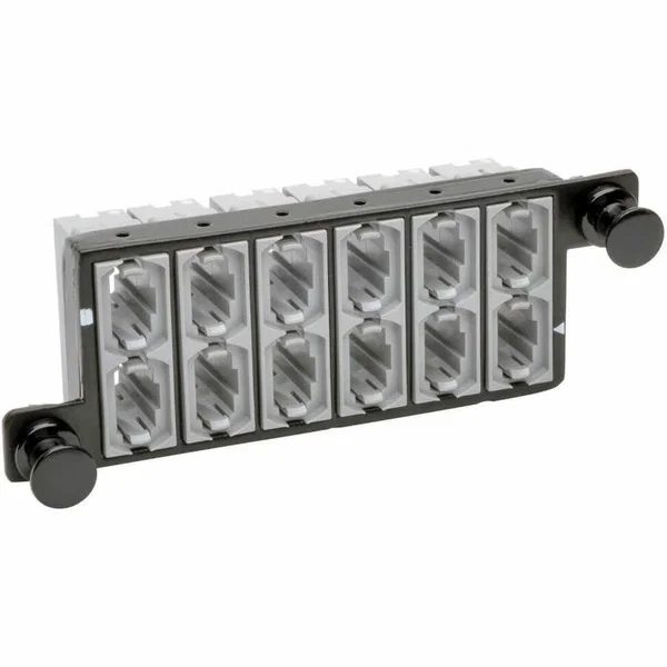 Eaton Tripp Lite Series 40 GB Pass-Through Cassette, (x12) 12-Fiber MTP/MPO ( Female ) - 12 Port(s) - 12 x MT Port(s)