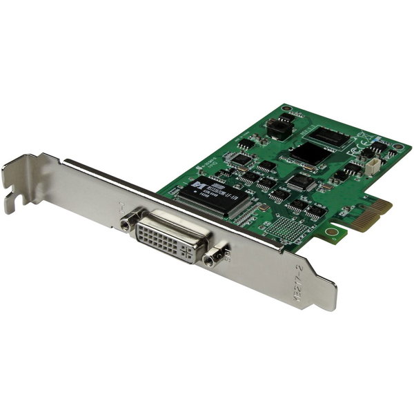 StarTech PCIe Video Capture Card - HDMI / DVI / VGA / Component - 1080p - Game Capture Card - HDMI Video Capture Card, TAA - Capture an HD audio-video source, through a low-profile or full-profile PCI Express slot - HDMI Capture Card - low profile & full 