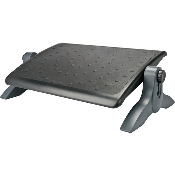 ERGO DELUXE FOOTREST W/ RUBBER PADDING 3 HT ADJUSTMENTS - Rubber - 5 Pack
