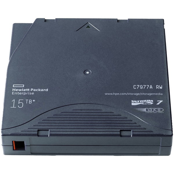 HPE LTO-7 Ultrium 15 TB No Case Pallet of 960 Tapes - LTO-7 - 6 TB (Native) / 15 TB (Compressed) - 3149.61 ft Tape Length - 960 Pack