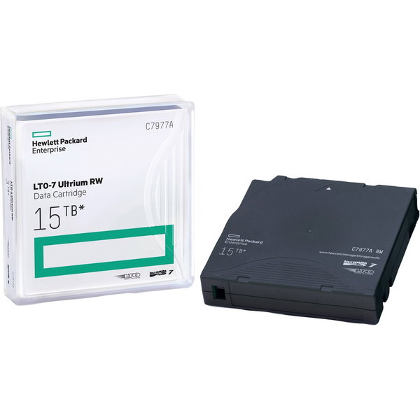 HPE LTO-7 Ultrium 15 TB Pallet of 960 Tapes - LTO-7 - 6 TB (Native) / 15 TB (Compressed) - 3149.61 ft Tape Length - 960 Pack