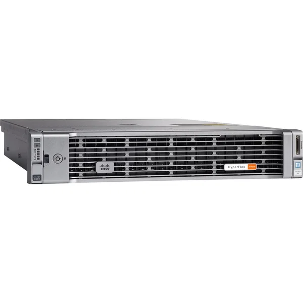 Cisco Hyperflex HX240c M4 Hyper Converged Appliance - 2 x Intel Xeon - 24 x HDD Supported - 2 x SSD Supported - Serial Attached SCSI (SAS) Controller - RAID Supported - JBOD RAID Levels - 24 x Total Bays - 24 x 2.5" Bay - 6 x Total Slot(s) - Gigabit Ether