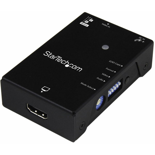 StarTech EDID Emulator for HDMI Displays , Copy Extended Display Identification Data, 1080p, TAA - Add copied or ghosted EDID (Extended Display Identification Data) to your HDMI signal to ensure compatibility with your display or projector - EDID emulator