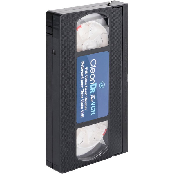CleanDr VHS Video Head Cleaner - For Video Head - Non-abrasive - Black