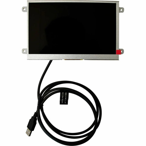 Mimo Monitors UM-760-OF 7" Class Open-frame LCD Touchscreen Monitor - 16:9 - 15 ms - TAA Compliant - 7" Viewable - Capacitive - 5 Point(s) Multi-touch Screen - 1024 x 600 - WSVGA - 250 Nit - Speakers - USB - 1 Year