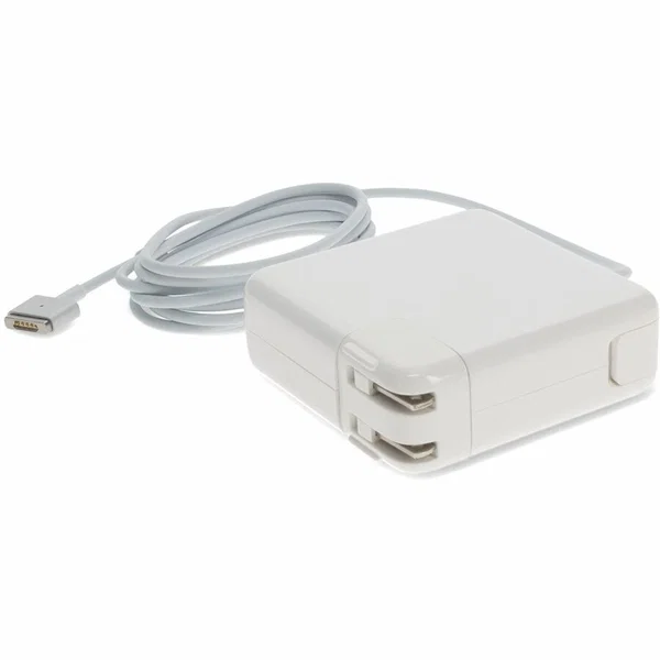AddOn Apple Computer 661-00682 Compatible 85W 20V at 4.25A Black MagSafe 2 Laptop Power Adapter and Cable - 85 W - 20 V DC Output - 4.25 A - Black - 1