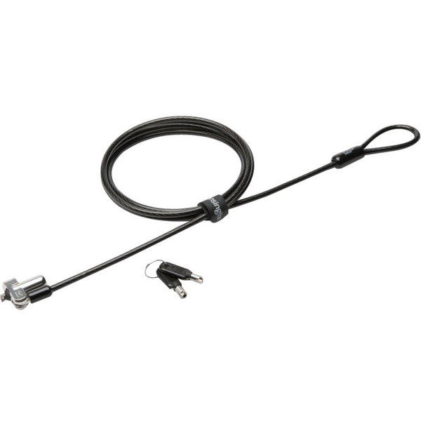 Kensington Cable Lock - 6 ft Cable - Keyed Lock - Carbon Steel, Plastic - For Notebook, Tablet