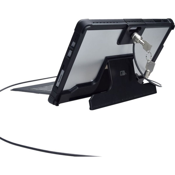 CTA Digital Security Case w/ Kickstand and Theft Cable Surface Pro 4 - Black