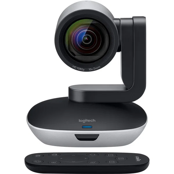Logitech PTZ Pro 2 USB HD 1080P Video Camera for Conference Rooms - 1920 x 1080 Video - Auto-focus - 10x Digital Zoom - Computer, Notebook