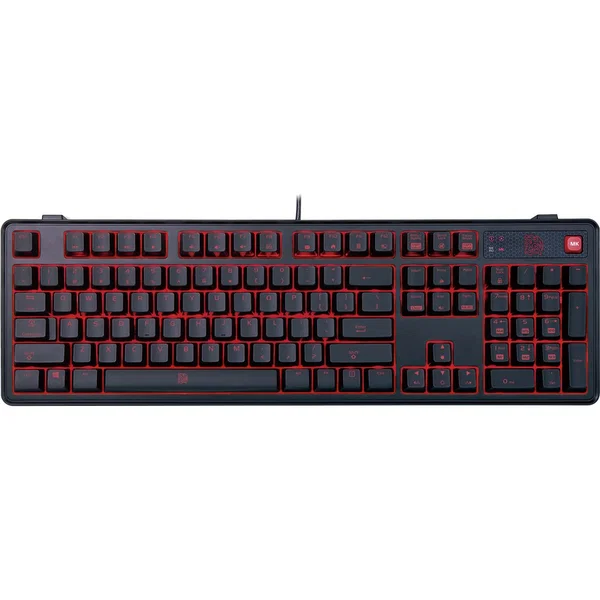 Tt eSPORTS MEKA PRO Cherry BLUE - Cable Connectivity - USB Interface - Macro Hot Key(s) - QWERTY Layout - Desktop Computer - Windows - Mechanical Keyswitch - Black