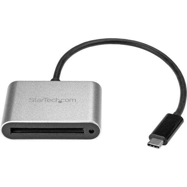 StarTech CFast Card Reader - USB-C - USB 3.0 - USB Powered - UASP - Memory Card Reader - Portable CFast 2.0 Reader / Writer - Access C-Fast 2.0 cards from a USB-C port on your computer - Card reader; USB bus powered; Hot-swap, plug-and-play - Save, edit, 