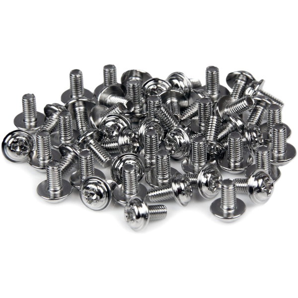 StarTech Computer Screws M3 x 1/4in Long Standoff, 50 Pack, TAA - Keep stocked with M3 computer case screws for hardware installations