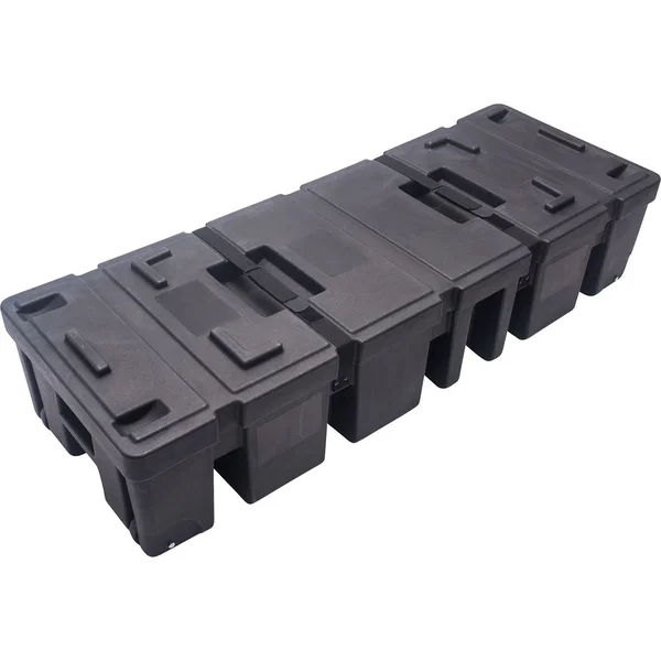 Chief Hard Portable Stand Case for Flat Panels - Black - External Dimensions: 58.3" Width x 21.3" Depth x 13.9" Height - Stackable - Black - For Floor Stand