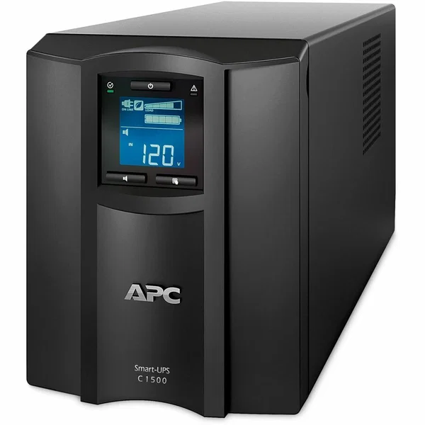 APC Smart-UPS C, Line Interactive, 1440VA, Tower, 120V, 8x NEMA 5-15R outlets, SmartConnect port, USB and Serial communication, AVR, Graphic LCD - Tower - 3 Hour Recharge - 7.80 Minute Stand-by - 120 V AC Input - 120 V AC Output - Sine Wave - 8 x NEMA 5-1