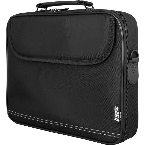 Urban Factory Activ' AVB06UF-V2 Carrying Case for 15.6" Notebook - Black - Anti-slip Shoulder Pad, Water Resistant - 600D Polyester Body - 210D Polyester Interior Material - Handle