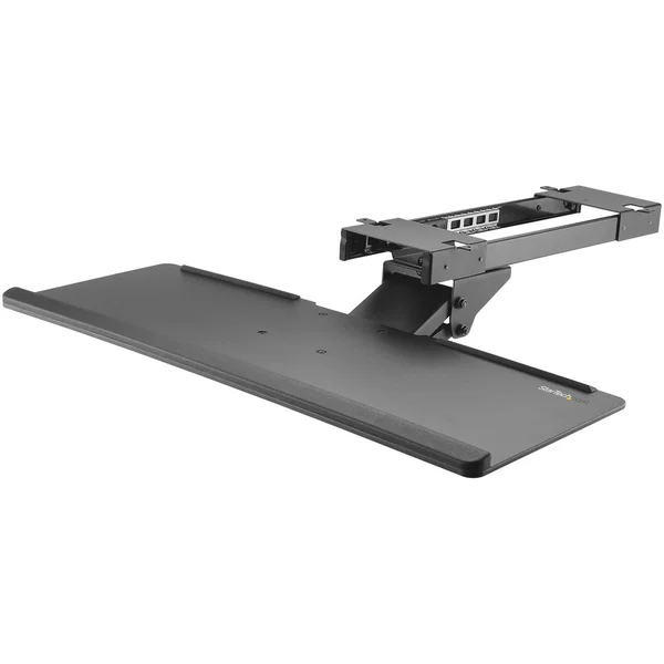 StarTech Under Desk Keyboard Tray - Adjustable - Keyboard Drawer - Computer Keyboard Stand - Keyboard Shelf 26.4in W - Keyboard Shelf - Work in greater comfort with this easily adjustable ergonomic keyboard tray - Under Desk Keyboard Tray w/ 6.7" height a
