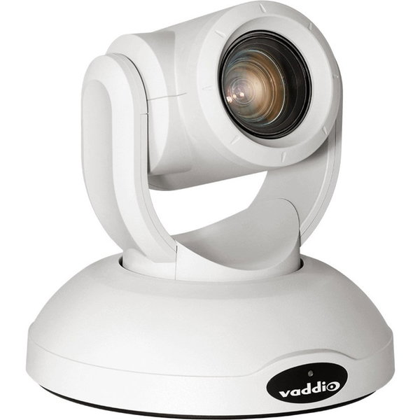 Vaddio RoboSHOT 20 UHD OneLINK Bridge Video Conferencing System - For Conference Camera - White - 8.9 Megapixel Interpolated - 3840 x 2160 Video - Exmor R CMOS Sensor - Auto/Manual - 1.7x Digital Zoom - Network (RJ-45)