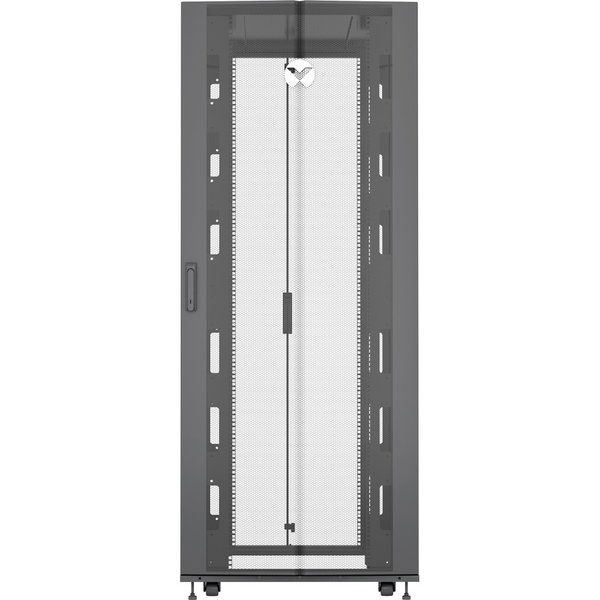 Vertiv™ VR Rack - 42U with Shock Packaging - 42U, 2000mm (H), 800mm (W), 1100mm (D)