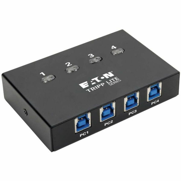 Eaton Tripp Lite Series 4-Port USB 3.x (5Gbps) Peripheral Sharing Switch - USB - External - 4 USB Port(s) - 4 USB 3.0 Port(s)