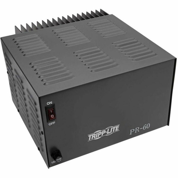 Eaton Tripp Lite Series TAA-Compliant 60-Amp DC Power Supply, 13.8VDC, Precision Regulated AC-to-DC Conversion - 300W