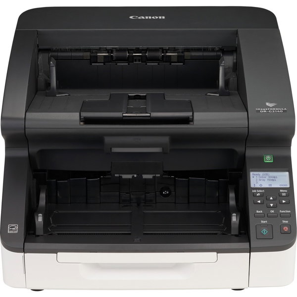Canon imageFORMULA DR-G2140 Sheetfed Scanner - 600 dpi Optical - 24-bit Color - 8-bit Grayscale - 140 ppm (Mono) - 140 ppm (Color) - Duplex Scanning - USB