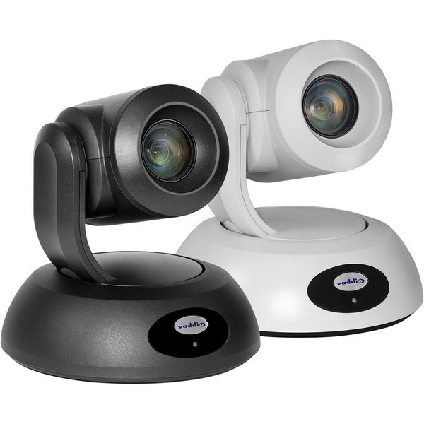 Vaddio RoboSHOT 12E HDBaseT OneLINK Bridge Video Conferencing System - PTZ Camera - TAA Compliant - 1920 x 1080 Video - Network (RJ-45)