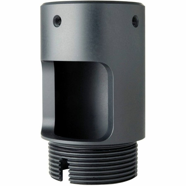 Peerless-AV® Extension Column Connector with Cord Management - Aluminum - 300 lb - Black