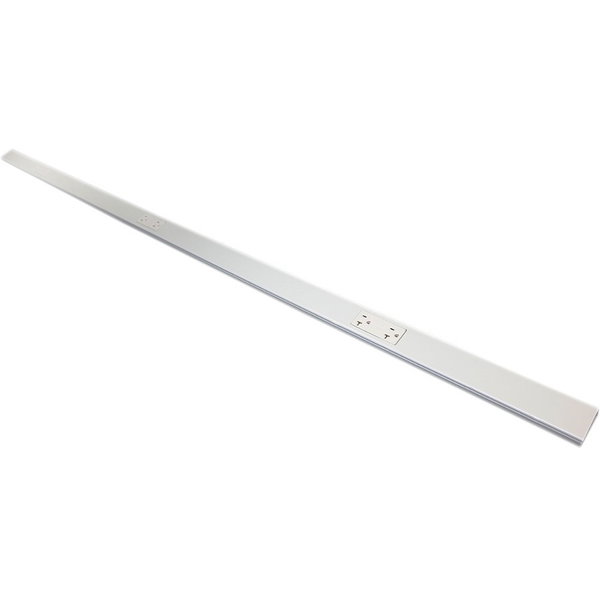 Legrand Steel Plugmold Multioutlet Strip - 6 x AC Power - Ivory