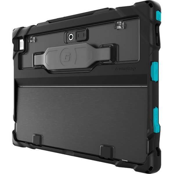 Gumdrop DropTech Rugged Carrying Case for 12" Dell Notebook - Black - Dust Resistant Port, Debris Resistant Port, Drop Resistant, Bump Resistant - Silicone, Thermoplastic Polyurethane (TPU), Polycarbonate Body - Handle, Shoulder Strap - 9.3" Height x 12.5