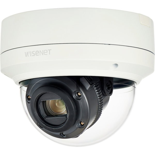 Wisenet XNV-6120R 2 Megapixel Outdoor HD Network Camera - Dome - Ivory - 229.66 ft - H.265, H.264, H.264 (MPEG-4 Part 10/AVC), MJPEG - 1920 x 1080 - 5.20 mm Zoom Lens - 12x Optical - 60 fps - CMOS - Hanging Mount, Wall Mount, Gooseneck, Pendant Mount, Par