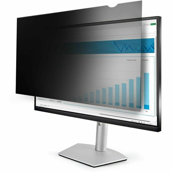 StarTech Monitor Privacy Screen for 21.5" Display, Computer Monitor Security Filter, Blue Light Reducing Screen Protector, TAA - 21.5in widescreen monitor privacy screen for security outside +/-30 degree viewing angle - Keep data confidential - 2 mount op
