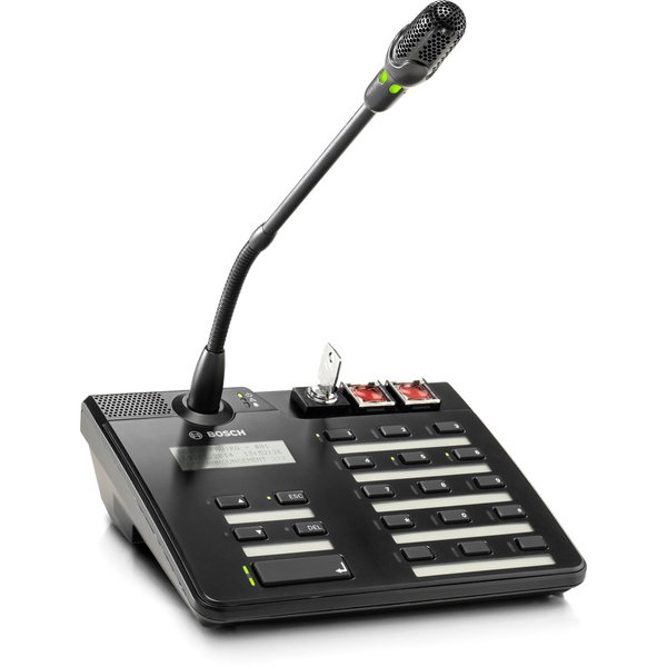 Bosch Emergency Call Station - Desk Mountable, Rack-mountable, Flush Mount for Emergency1