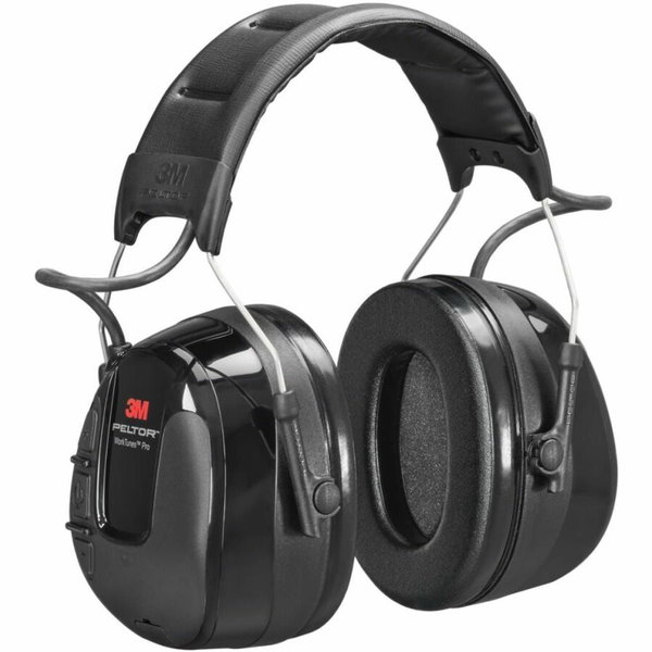 Peltor WorkTunes Pro Headphone - Stereo - Wireless - Over-the-head, Over-the-ear - Binaural - Circumaural - Black - 1 Case