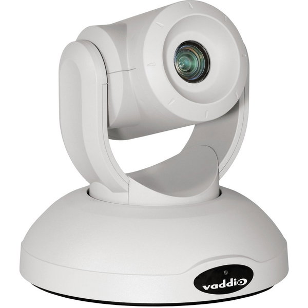 Vaddio RoboSHOT 40 UHD 4K PTZ Camera System - TAA Compliant - White - 8.6 Megapixel Interpolated - 3840 x 2160 Video - Exmor R CMOS Sensor - Auto/Manual - 30x Digital Zoom - Network (RJ-45)