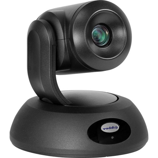 Vaddio RoboSHOT 30E HDBT PTZ Camera - 30x Zoom 1080p 60 - TAA Compliant - Black - 8.6 Megapixel Interpolated - 1920 x 1080 Video - Exmor R CMOS Sensor - Auto/Manual - 1.5x Digital Zoom - Network (RJ-45)
