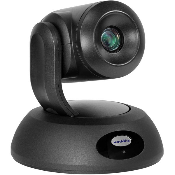 Vaddio RoboSHOT 12E SDI Zoom PTZ Camera - TAA Compliant - Black - 8.6 Megapixel Interpolated - 1920 x 1080 Video - Exmor R CMOS Sensor - Auto/Manual - Network (RJ-45)