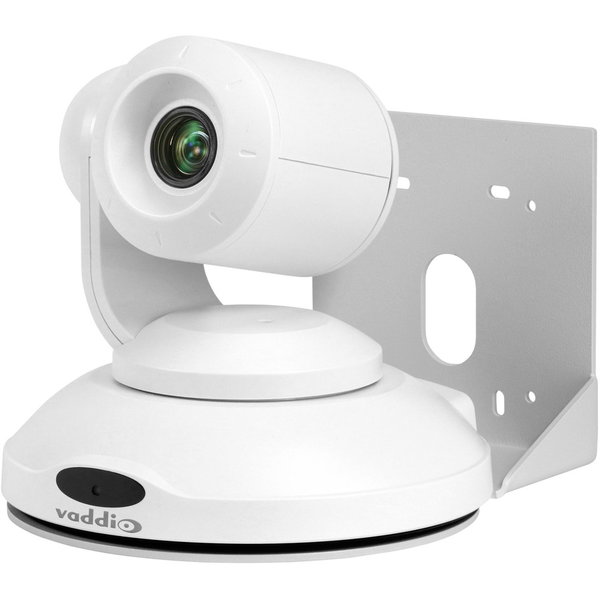 Vaddio EasyIP 10 PTZ Camera - 10x Zoom 1080p 60 - TAA Compliant - White - Auto/Manual - 10x Digital Zoom